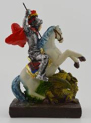 Statue Saint Georges - 12 cm
