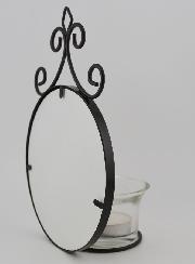 Bougeoir Icône Notre Dame de Lourdes - 18 cm