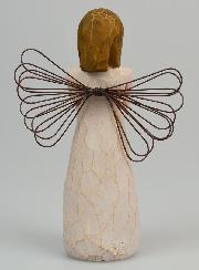 Ange Willow Tree - Signe d'Amour (sign for love) - 14 cm