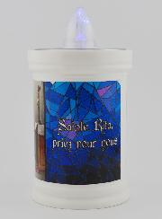 Bougie de Cimetière Sainte Rita - 60 jours