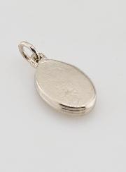 Médaille Ange Gardien Protecteur Argentée - 14 mm