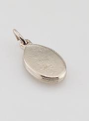 Médaille Ange Gardien Protecteur Argentée - 15 mm
