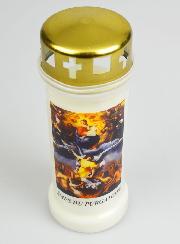Bougie de Cimetière Âmes du Purgatoire
