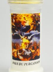 Bougie de Cimetière Âmes du Purgatoire
