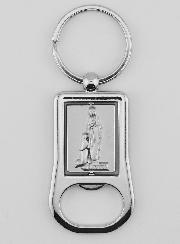 Porte-Clés Décapsuleur Notre Dame de Lourdes en Argent