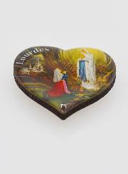 Magnet Religieux Coeur de Notre Dame de Lourdes