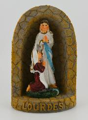 Statue Grotte Apparitions Vierge Marie de Lourdes - 15 cm