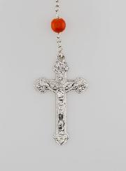 Chapelet de Lourdes en Perles Arc-en-ciel - 70 cm