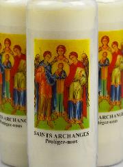 Lot de 3 Bougies de Neuvaine aux Saints Archanges