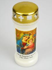 Bougie de Cimetière - Notre Dame du Perpétuel Secours