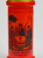 Bougie de Cimetière Rouge - Sainte Trinité