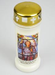 Bougie de Cimetière - Sainte Jeanne d'Arc