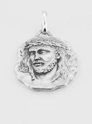 Médaille de Jésus-Christ en Argent Massif - 22 mm