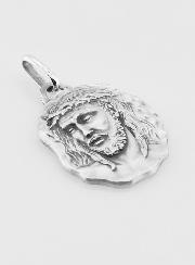 Médaille de Jésus-Christ en Argent Massif - 22 mm