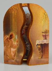 Icône Triptyque Saint Jean-Paul 2 - 12 cm