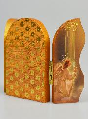 Icône Triptyque Ange-Gardien Protecteur - 12 cm