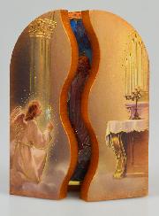 Icône Triptyque Mon Ange-Gardien Protecteur - 12 cm