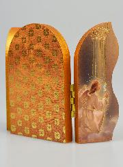 Icône Triptyque Mon Ange-Gardien Protecteur - 12 cm