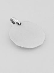 Médaille Vierge Marie au Voile en Argent Massif - 20 mm