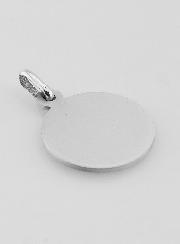 Médaille de Sainte Thérèse en Argent Massif - 19 mm