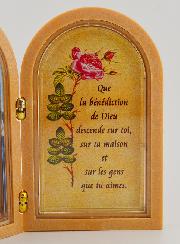 Icône Diptyque Saint Joseph + Prière de Bénédiction