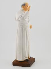 Statue Pape François Polychromée - 20 cm