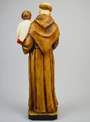 Statue Saint Antoine de Padoue Peinte à la main - 30 cm