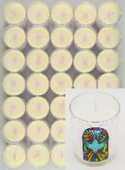 24 Bougies Veilleuses Colombe Saint Esprit de Paix