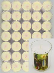 10 Bougies Veilleuses de Notre Dame de Lourdes