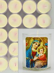 10 Bougies Veilleuses Notre Dame du Perpétuel Secours