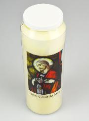 Bougie de Neuvaine Sacré Coeur de Jésus - 17.5cm