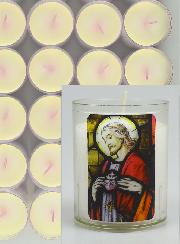 48 Bougies Veilleuses Sacré Coeur de Jésus