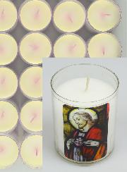 48 Bougies Veilleuses Sacré Coeur de Jésus