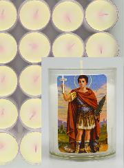24 Bougies Veilleuses Saint Expédit