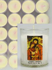 48 Bougies Veilleuses Sainte Famille