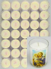 24 Bougies Veilleuses Saint Joseph