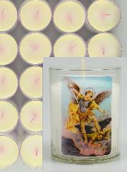 10 Bougies Veilleuses Archange Saint Michel