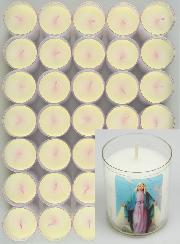 10 Bougies Veilleuses Vierge Miraculeuse Rue du Bac