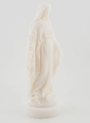 Statue Vierge Marie Miraculeuse en Albâtre - 18 cm