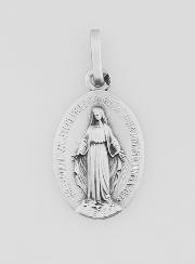 Médaille Miraculeuse en Argent Massif 925/1000 - 11 mm