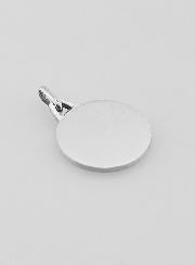 Médaille Vierge au Voile Moderne - Argent Massif - 16 mm