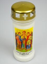 Bougie de Cimetière aux Saints Archanges de Dieu