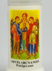Bougie de Cimetière aux Saints Archanges de Dieu