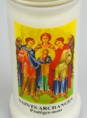 Bougie de Cimetière aux Saints Archanges de Dieu