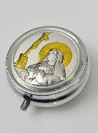 Custode Sainte Rita de Cascia - Boîte et Médaille en Argent