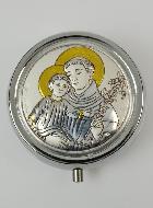 Custode Sainte Antoine de Padoue - Boîte et Médaille en Argent