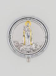 Custode Notre Dame de Fatima - Boîte et Médaille en Argent