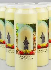 Lot de 6 Bougies de Neuvaine à la Vierge Noire - Ile de la Réunion