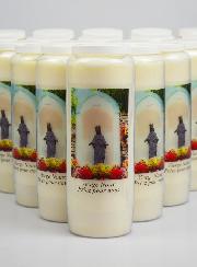 Lot de 20 Bougies de Neuvaine à la Vierge Noire - Ile de la Réunion