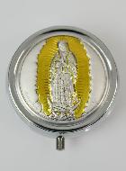 Custode Notre Dame de Guadalupe Mexique - Boîte et Médaille en Argent
